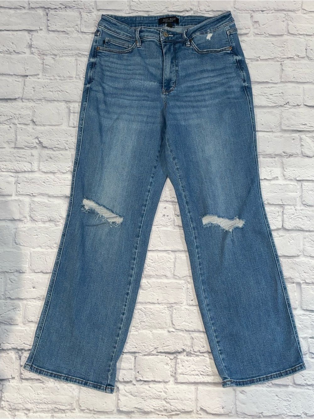 JUDY BLUE AUSTIN TUMMY CONTROL TOP HIGH RISE STRAIGHT. SIZE 16W
